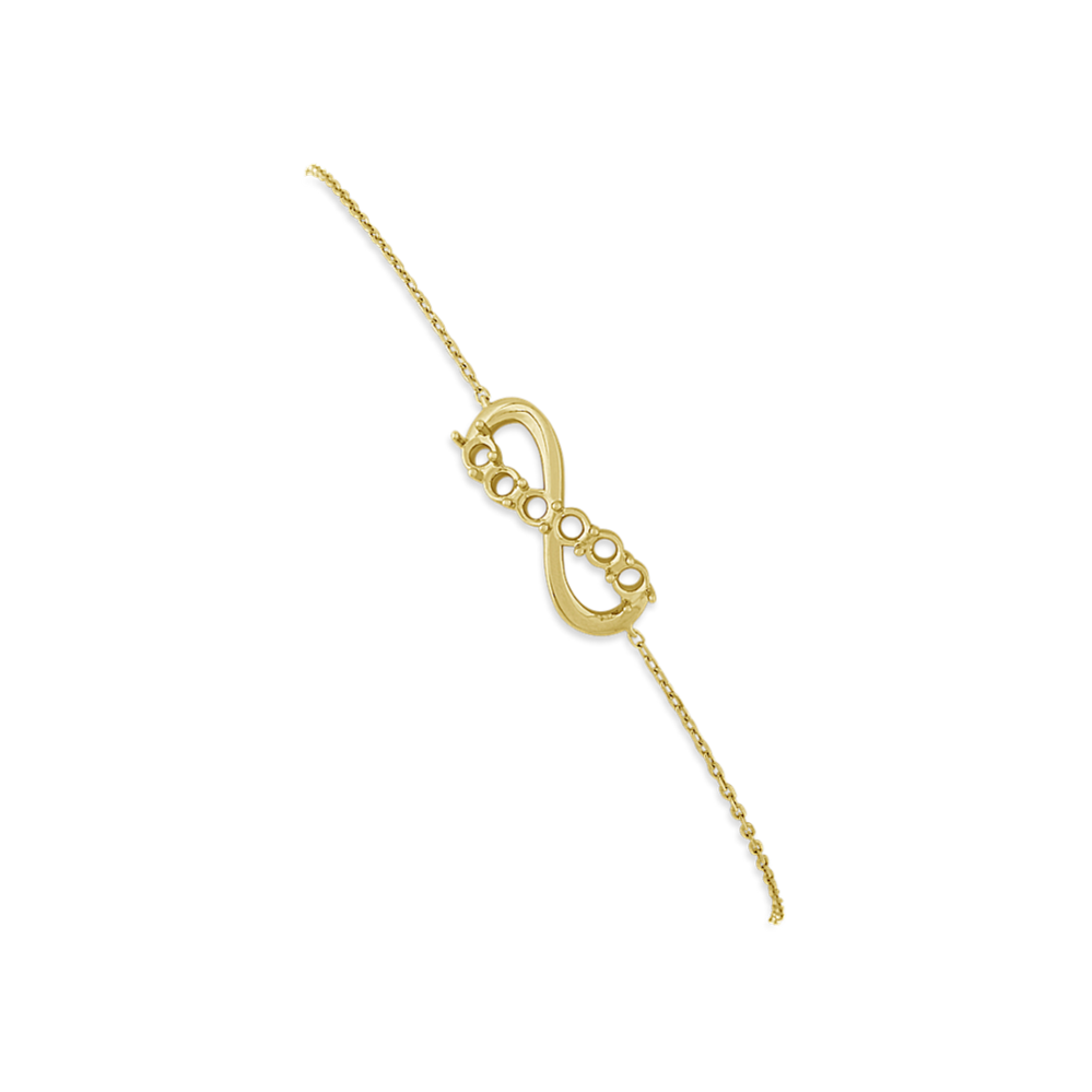 Pick-Your-Gems Infinity Bolo Bracelet