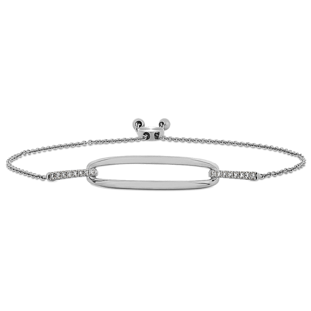 Grand Link Diamond Bolo Bracelet (9 in)