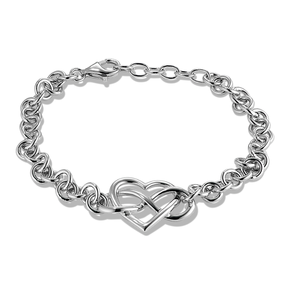 INFINITY Bracelet or Anklet (Submissive or Traditional} Sterling and R – MY  SECRET HEART STUDIOS