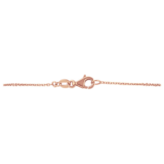 Horizontal Bar Bracelet in 14k Rose Gold (7 in) | Shane Co.