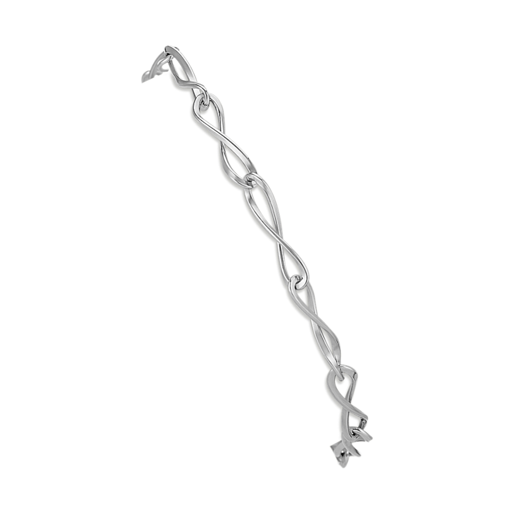 Infinity Link Fashion Bracelet (7.5 in)