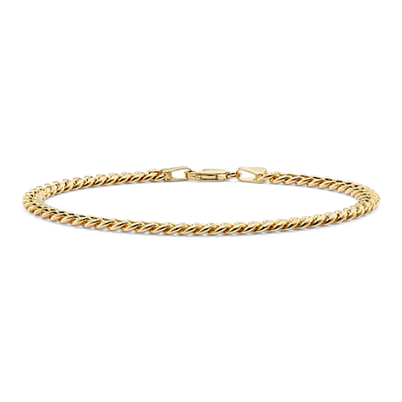 7.5'' 14K Yellow Gold Miami Cuban Bracelet (4.5mm)