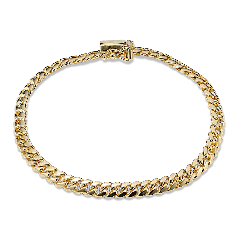 7.5'' 14K Yellow Gold Miami Cuban Bracelet (4.5mm)