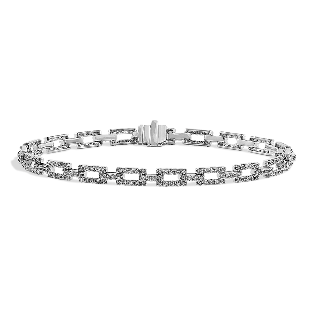 Nerissa 2 tcw Diamond Link Bracelet