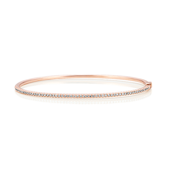 0.45 tcw Diamond Pave Bangle Bracelet