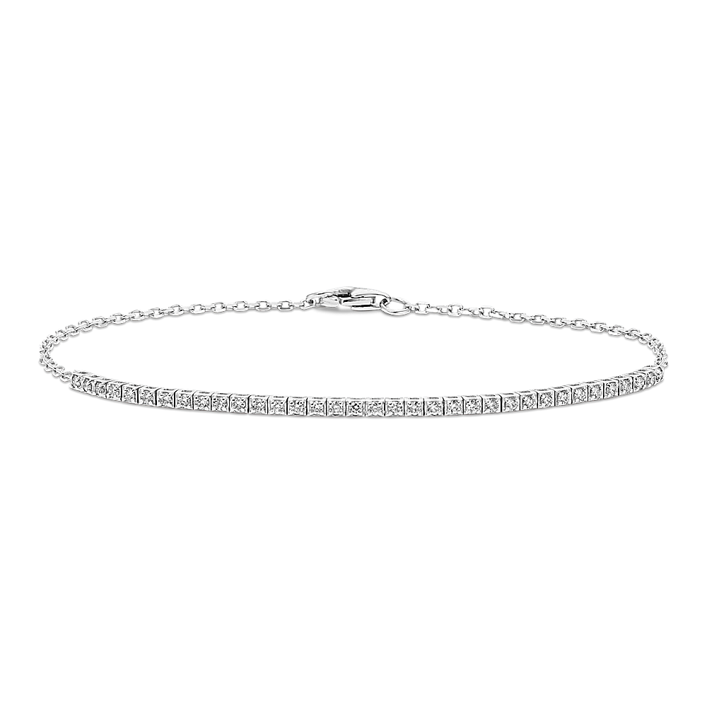0.30 tcw Diamond Cable Chain Bracelet