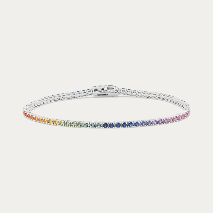 This tennis bracelet from  is affordable and durable