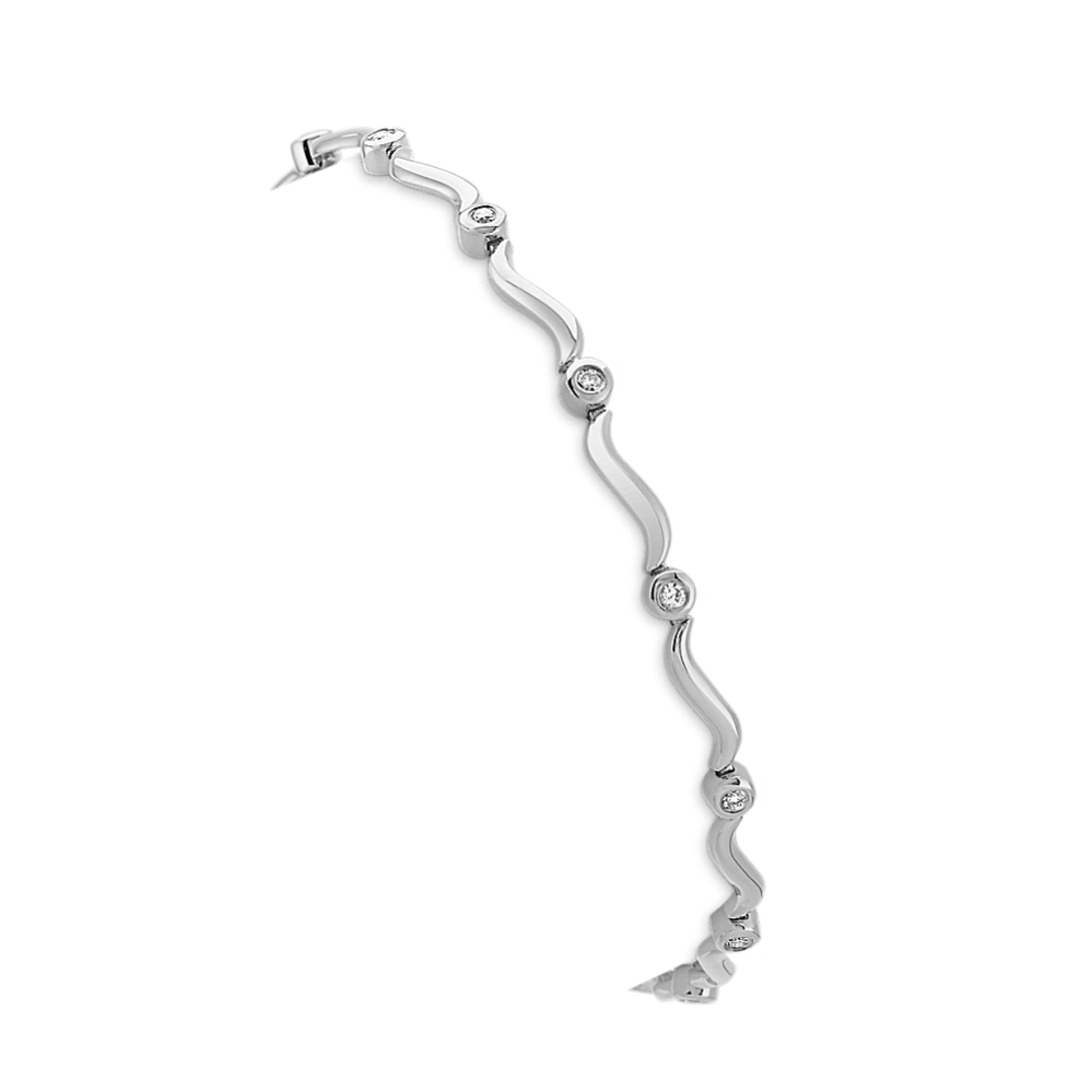 Round Diamond Bracelet (7.5'')