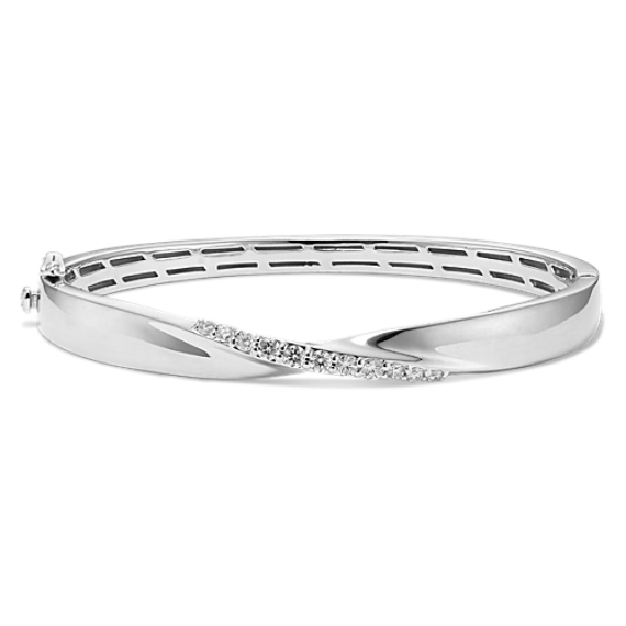 Banks Diamond Bangle Bracelet