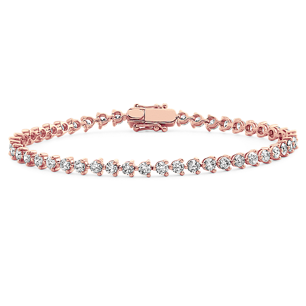 5 ct. Natural Diamond Tennis Bracelet (7 in)