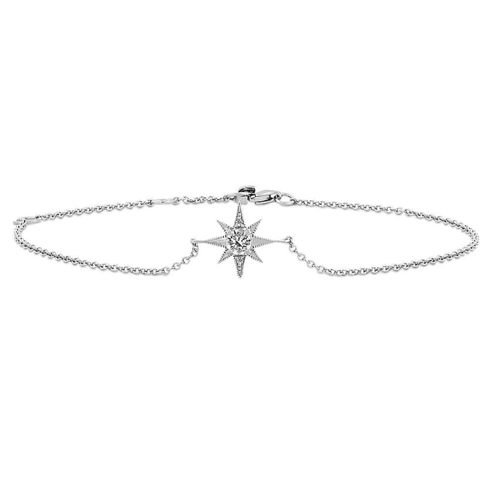 Starlight White Sapphire Bracelet (7'')
