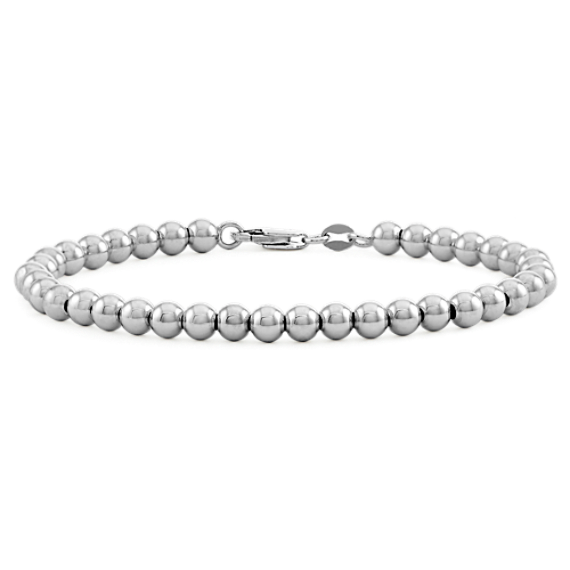 Sterling Silver 5mm Bead Bracelet