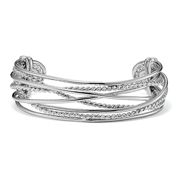 Lasso Sterling Silver Cuff Bracelet