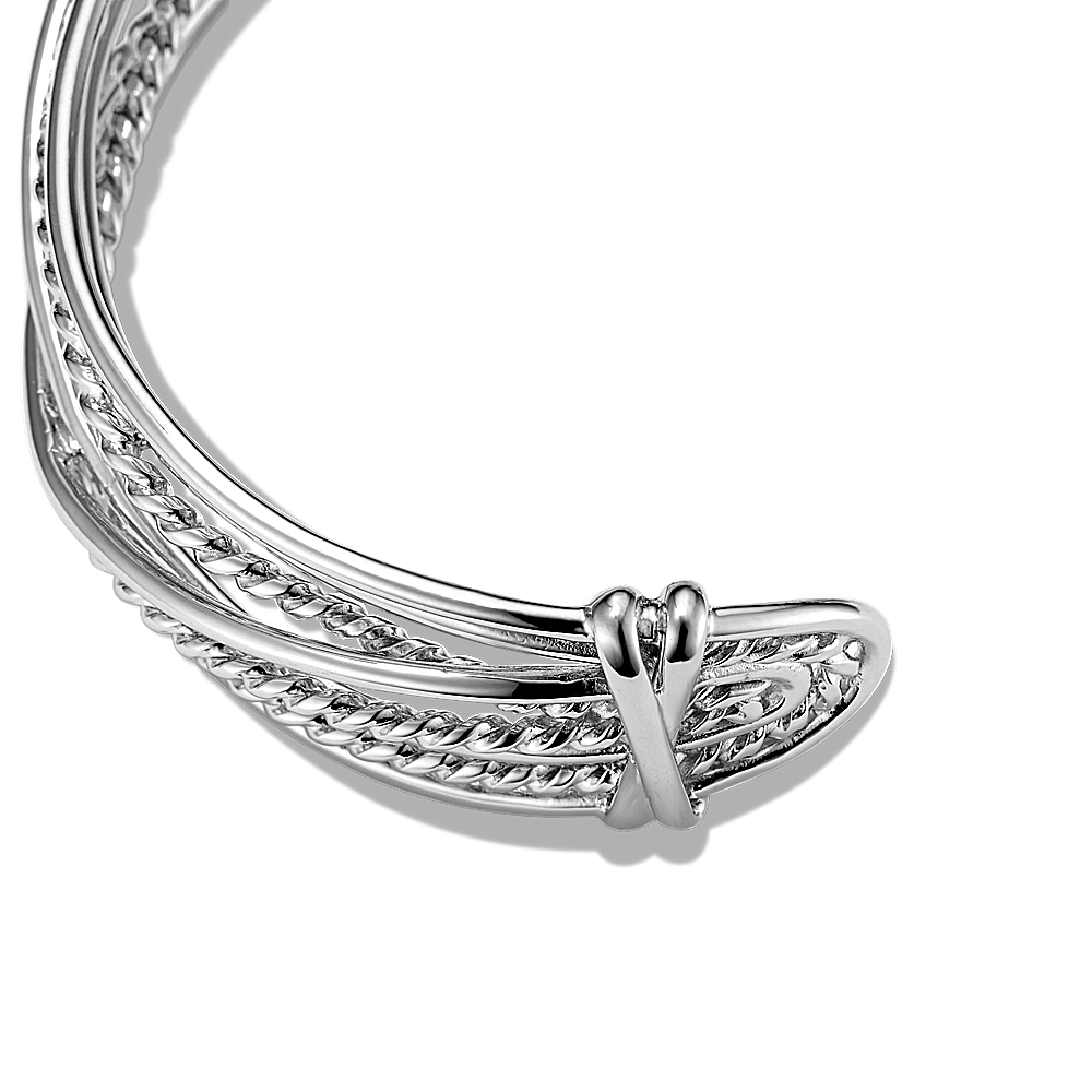 Lasso Sterling Silver Cuff Bracelet