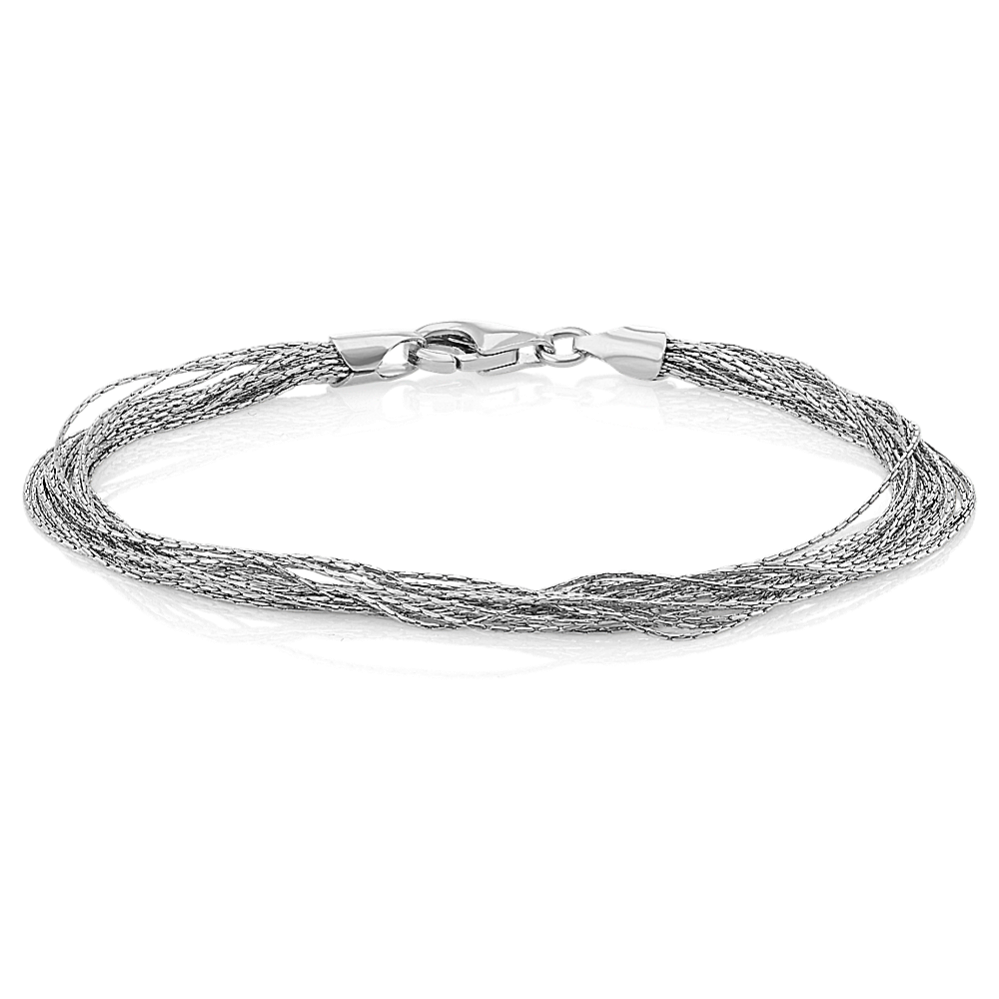 Layered Sterling Silver Bracelet