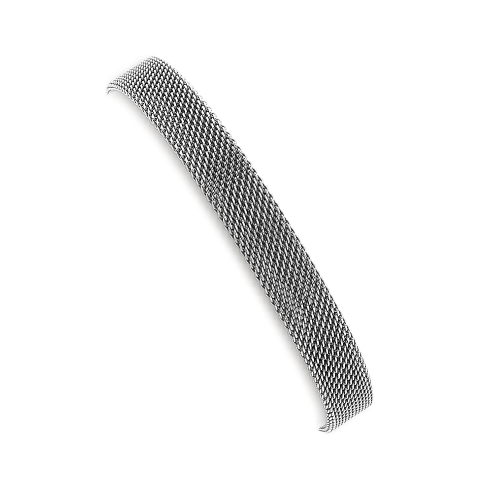 Sterling Silver Mesh Bracelet (7.5'')