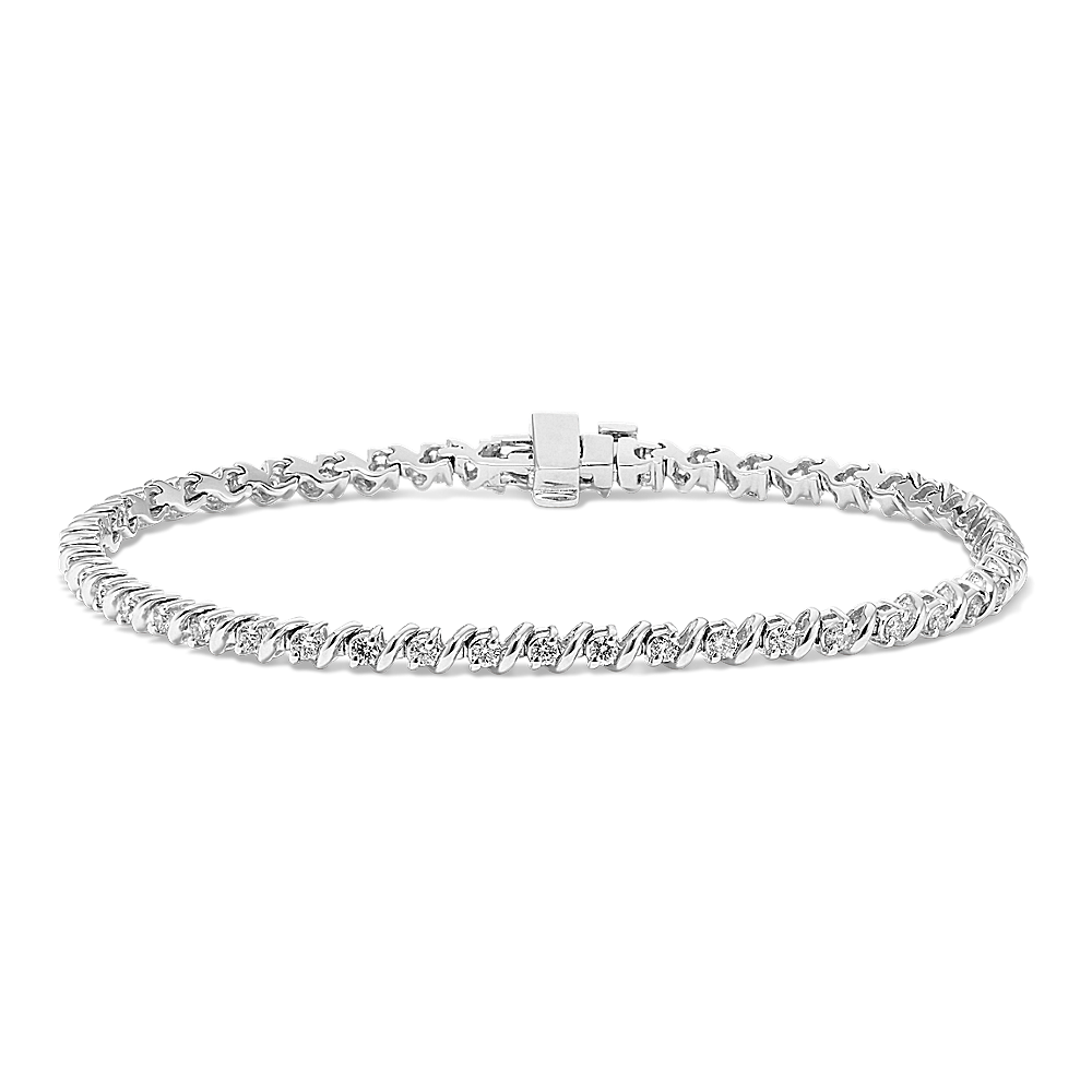 S-Link 1 tcw Diamond Tennis Bracelet