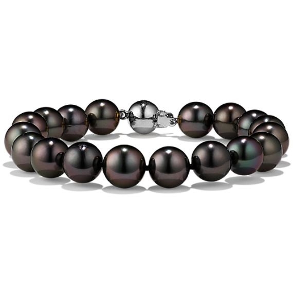 8mm Cultured Tahitian Pearl Bracelet (7'')