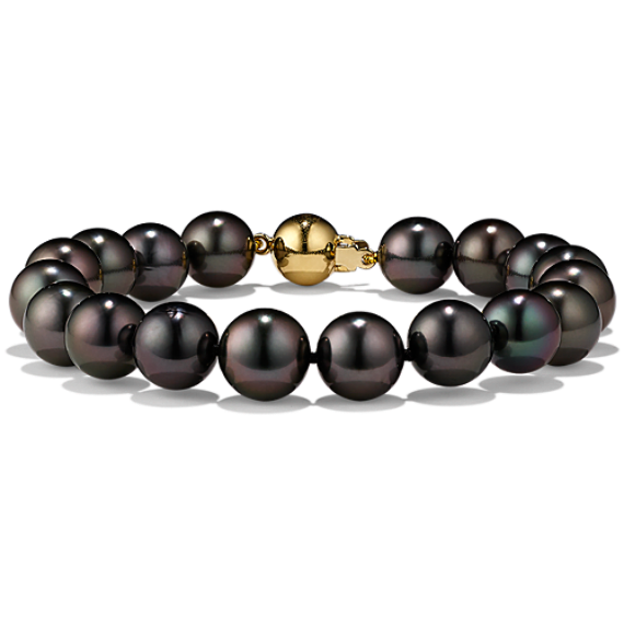 8mm Cultured Tahitian Pearl Bracelet (7'')