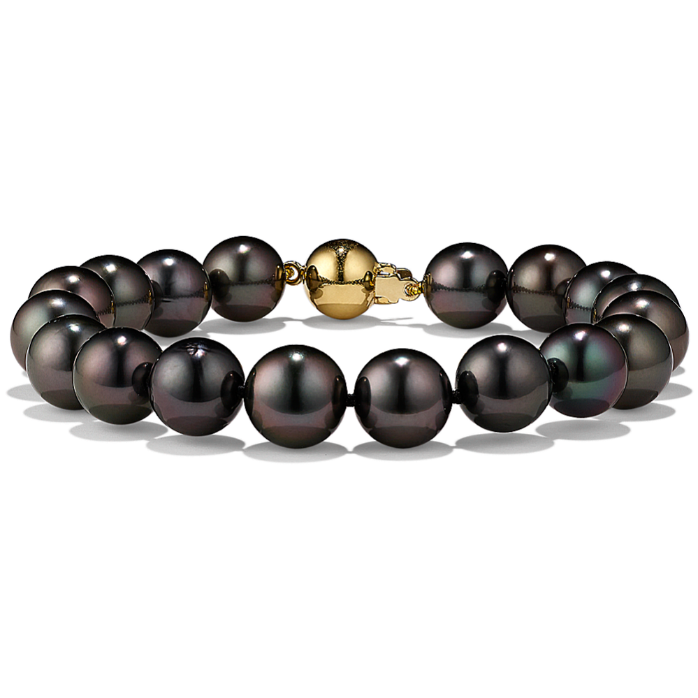 8mm Cultured Tahitian Pearl Bracelet (7'')