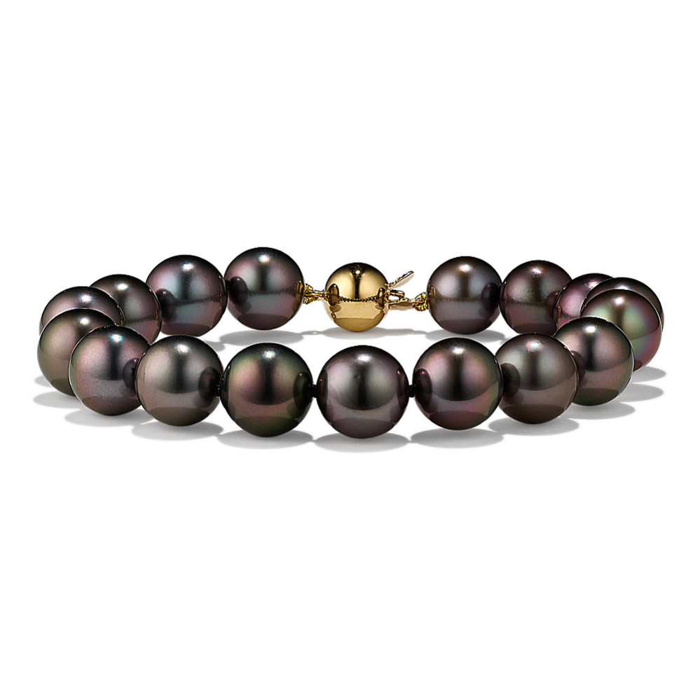 9mm Tahitian Cultured Pearl Bracelet (7'')