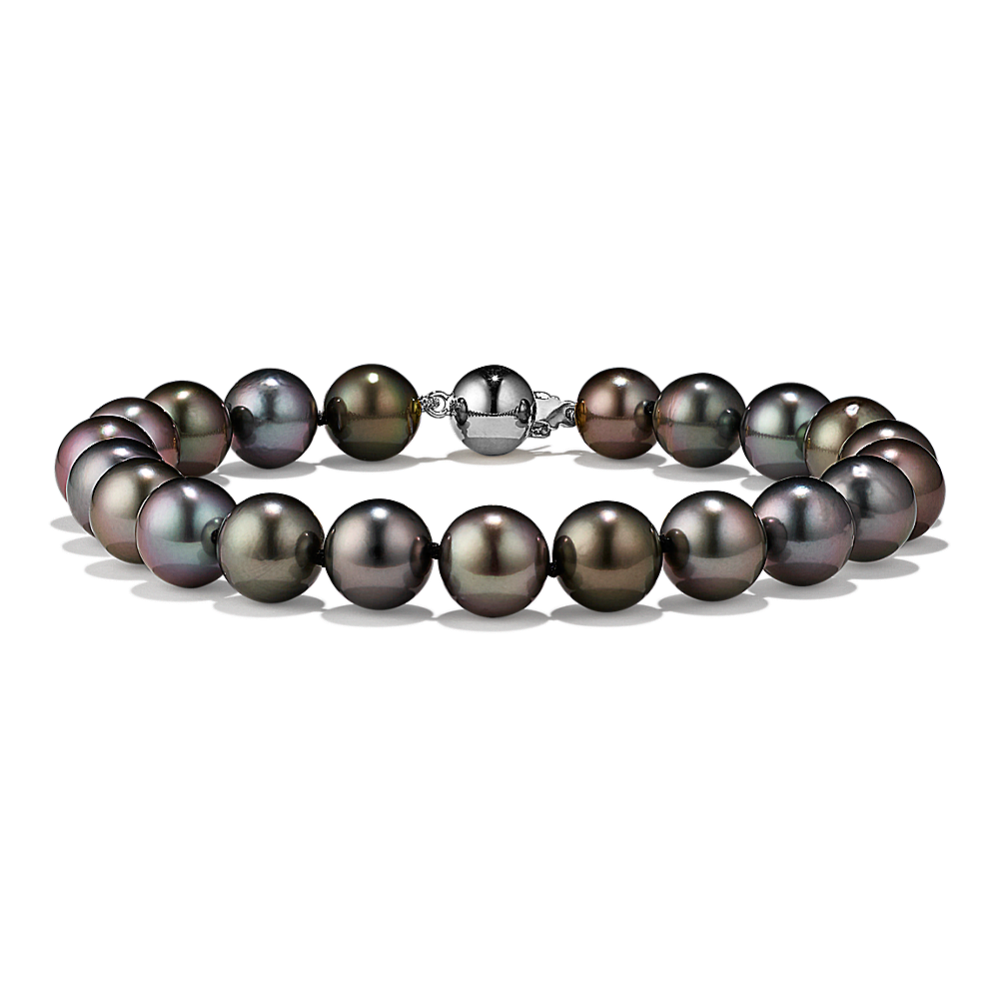 8mm Cultured Tahitian Pearl Bracelet (8'')
