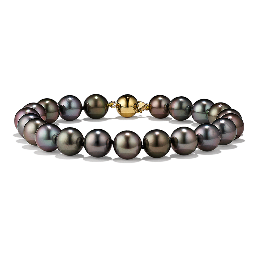 8mm Cultured Tahitian Pearl Bracelet (8'')