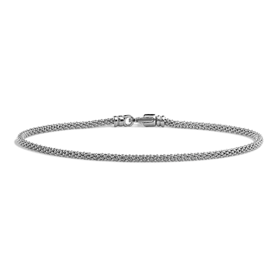 7.5'' 14K Gold Popcorn Chain Bracelet (2.2mm)