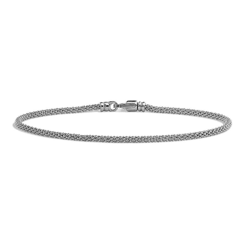 7.5'' 14K Gold Popcorn Chain Bracelet (2.2mm)