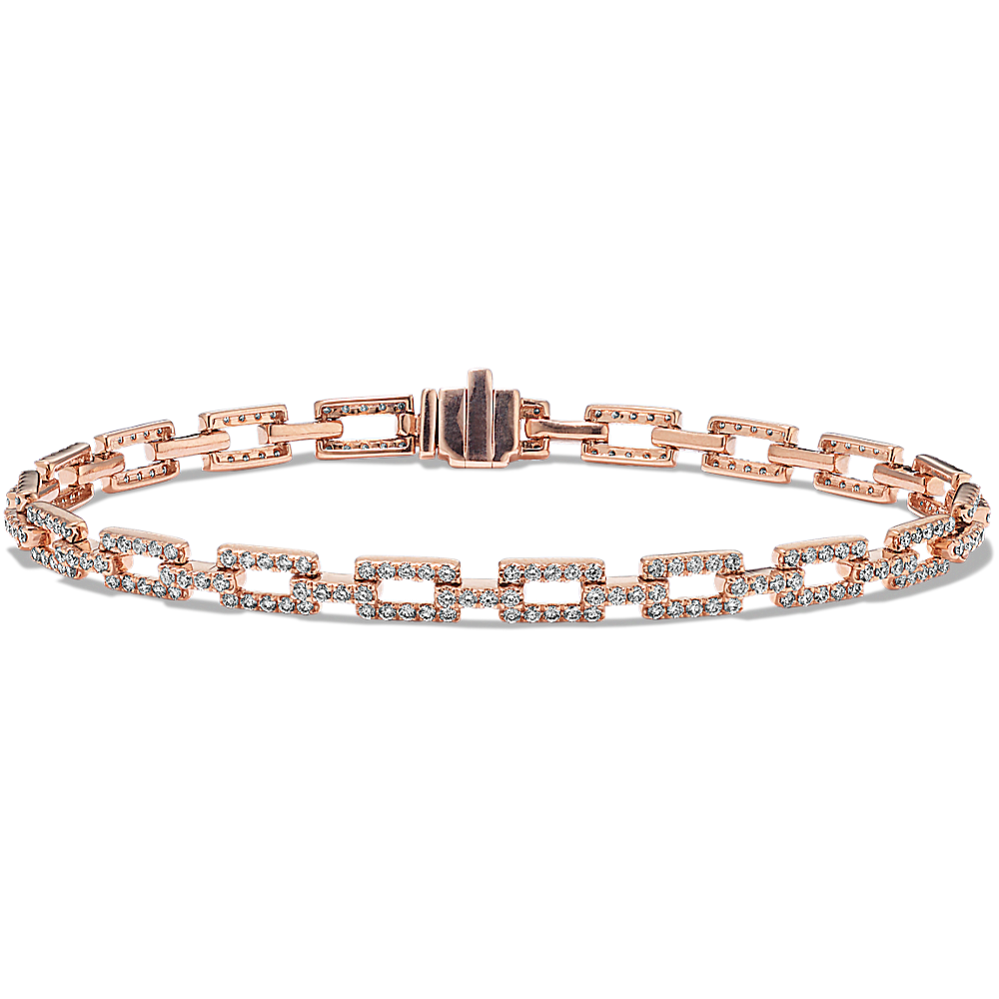 Nerissa 2 tcw Diamond Link Bracelet