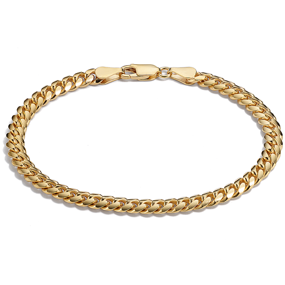 7.5'' 14K Gold Vermeil Miami Cuban Bracelet(5.3mm)