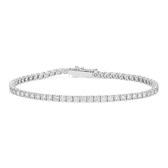 4 tcw Diamond Tennis Bracelet (7'')