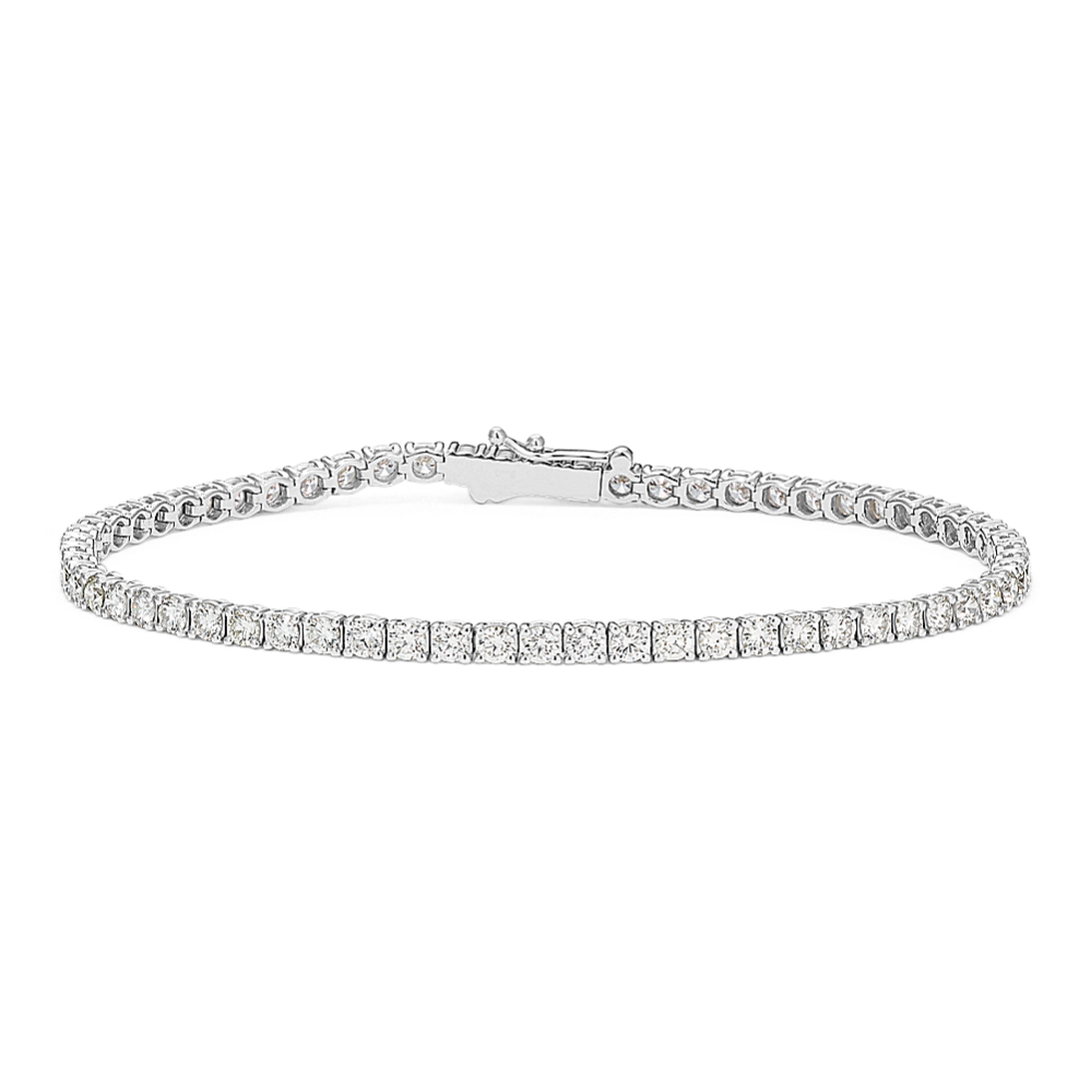 4 tcw Diamond Tennis Bracelet (7'')