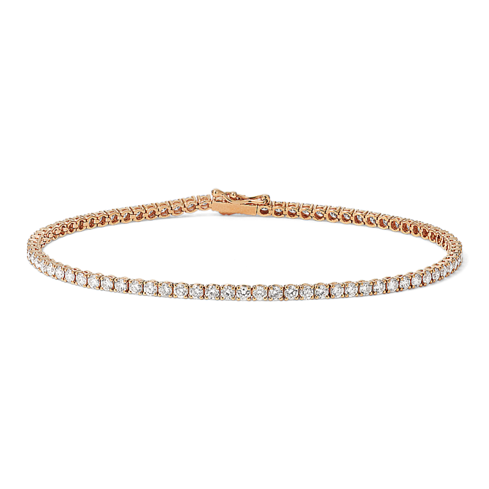 5.15 tcw Diamond Tennis Bracelet (9'')