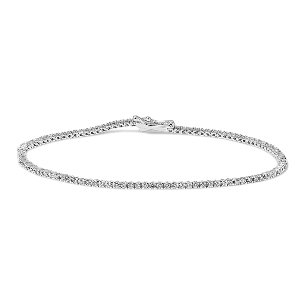 1 1/8 tcw Diamond Tennis Bracelet (8in)