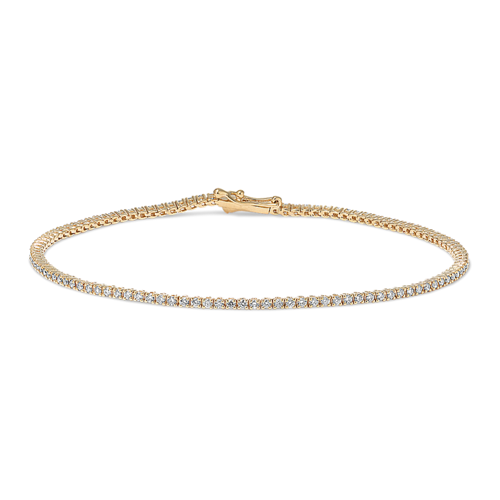 1 1/8 tcw Diamond Tennis Bracelet (8'')