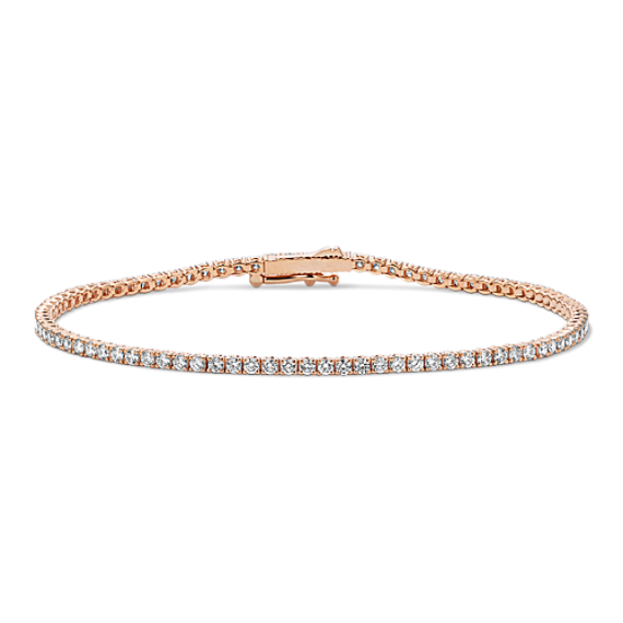 2 tcw Diamond Tennis Bracelet (7'')