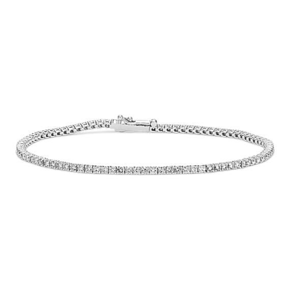 2 tcw Diamond Tennis Bracelet (7'')