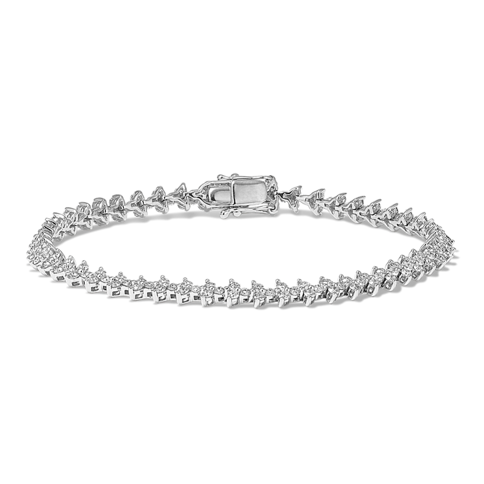 Holly 3 tcw Diamond Tennis Bracelet (7 in)