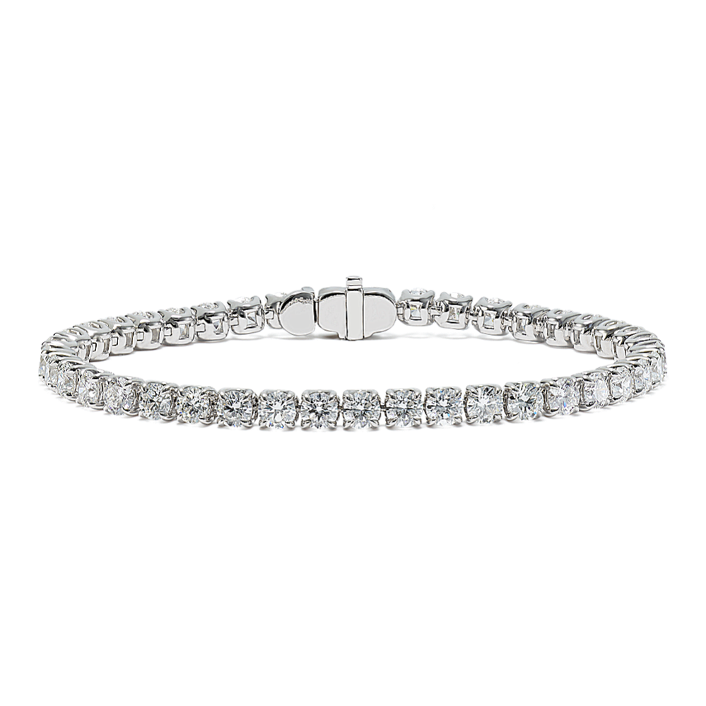 10 tcw Lab-Grown Diamond Tennis Bracelet | Shane Co.