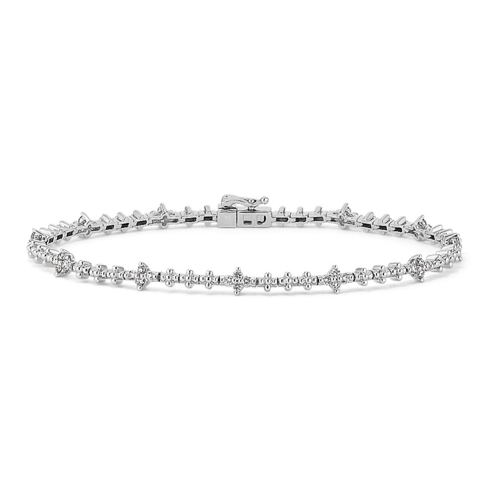 Tetra 0.75 tcw Diamond Bracelet