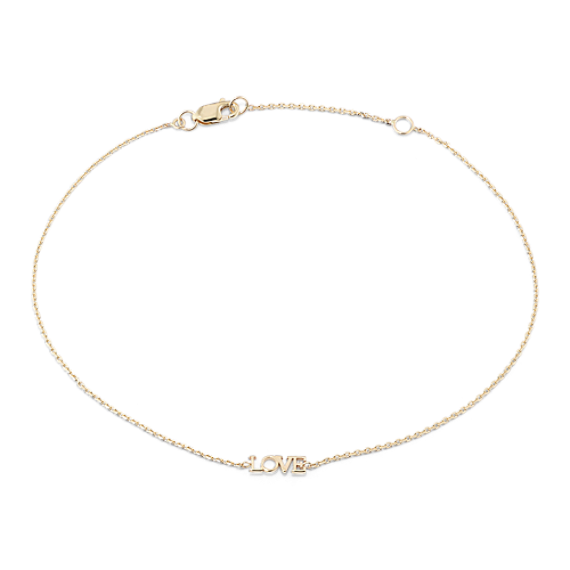 14K Yellow Gold Love Bracelet