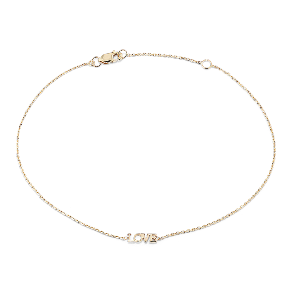 14K Yellow Gold Love Bracelet