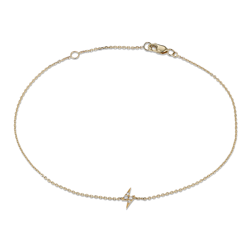 Lightning Bolt Diamond Bracelet