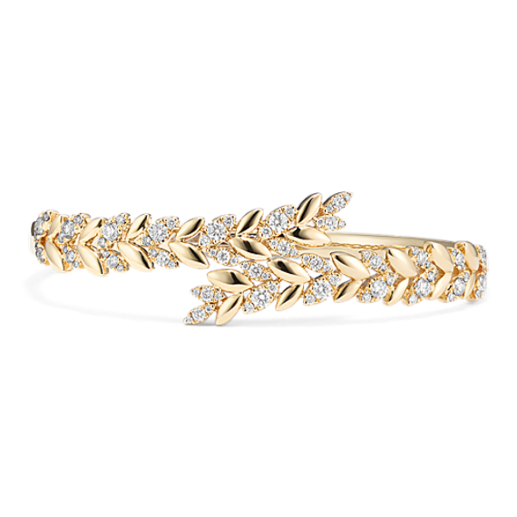 Laurel Diamond Bangle Bracelet