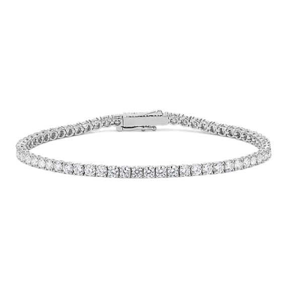 5 tcw Lab-Grown Diamond Tennis Bracelet