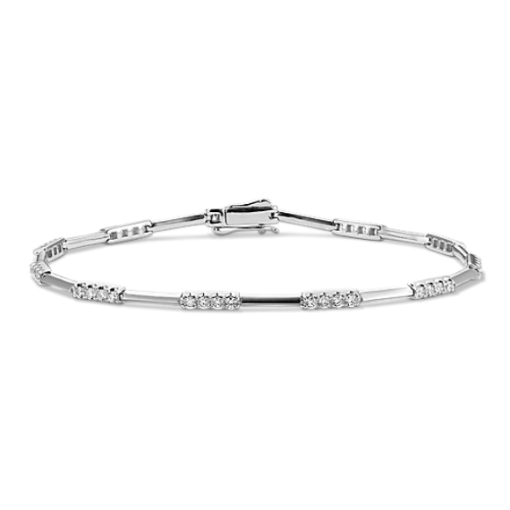 Segmented Diamond Pave Bracelet