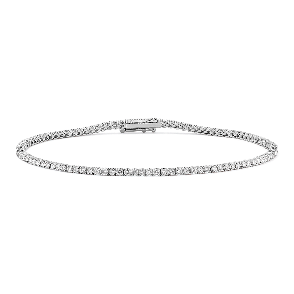2 1/4 tcw Lab-Grown Diamond Tennis Bracelet