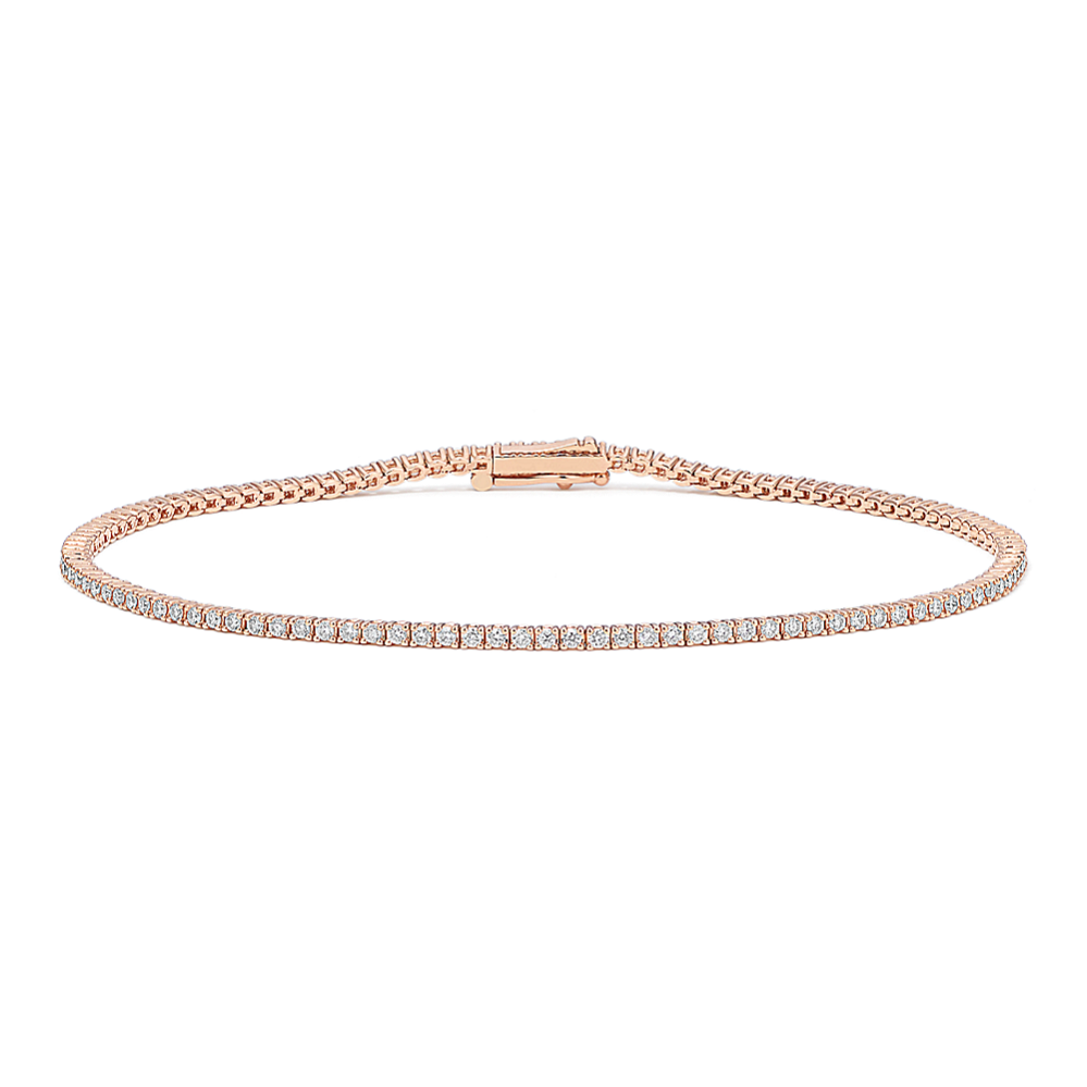 1 1/8 tcw Lab-Grown Diamond Tennis Bracelet