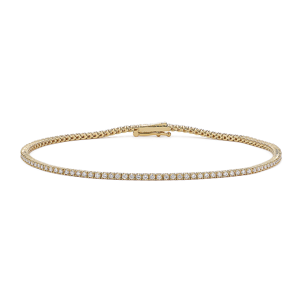 1 1/8 tcw Lab-Grown Diamond Tennis Bracelet